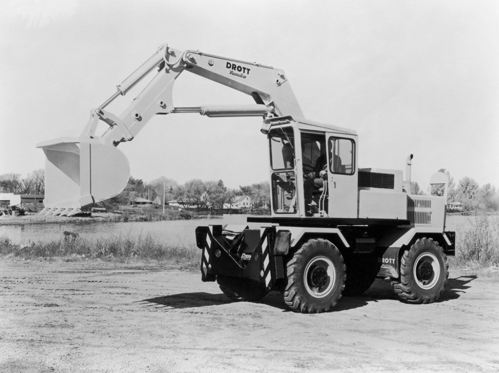 CASE Historial Excavator